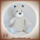 SOS DOUDOU TIGRE GRIS BLEU TOM & KIDDY