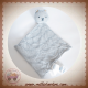 OKAIDI OBAIBI SOS DOUDOU OURS PLAT BLANC RAYÉ MARINE