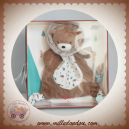KALOO DOUDOU OURS GASTON MARRON MOTIF FORÊT