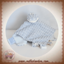 BOUT'CHOU MONOPRIX SOS DOUDOU OURS PLAT BLEU MARIN