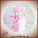 STOKOMANI SOS DOUDOU OURS MARIONNETTE ROSE MES PETITS CAILLOUX