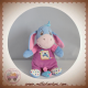 DISNEY SOS DOUDOU BOURRIQUET BLEU PYJAMA VIOLET PASTEL ETOILES
