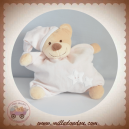 BOUT'CHOU SOS DOUDOU OURS QUASI PLAT ROSE ETOILES HOCHET