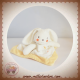NICOTOY SIMBA SOS DOUDOU LAPIN BLANC PLAT JAUNE OISEAU
