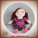 NICOTOY BOUT'CHOU DOUDOU POUPEE BEIGE ROBE VIOLETTE SAC À MAIN SOS