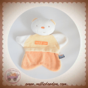 SUCRE D'ORGE SOS DOUDOU OURS PLAT VELOURS ORANGE
