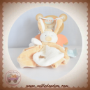 BABYNAT BABY NAT SOS DOUDOU LAPIN CHIEN BLANC BEIGE PLAT BN777