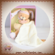 SOS DOUDOU ET COMPAGNIE LAPIN LILA BEIGE VIOLET MOUCHOIR OURS DC2631