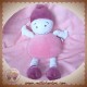 MARESE SOS DOUDOU PELUCHE POUPEE ROSE ET MAUVE