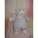 TEX DOUDOU PELUCHE CHAT BLEU MUSICAL COCARD