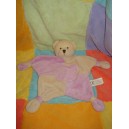 CMP SOS DOUDOU OURS PLAT ECRU ROSE MAUVE CMP 