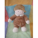 CMP SOS DOUDOU POUPEE LUTIN ECRU MARRON TETE ROSE