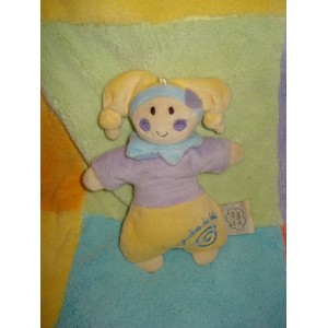 CMP SOS DOUDOU LUTIN HOCHET MAUVE JAUNE UN REVE DE BEBE