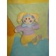 CMP DOUDOU PELUCHE LUTIN HOCHET MAUVE JAUNE UN REVE DE BEBE