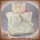 BENGY SOS DOUDOU OURS BEIGE MARIONNETTE PLAT FLEUR ECHARPE