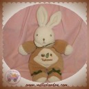 TAKINOU SOS DOUDOU LAPIN BLANC NATURE BEIGE GLAND