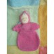 BABYLONIA PEPPA DOUDOU POUPEE LUTIN ROSE EPONGE PLAT