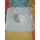 BRUIN DOUDOU PELUCHE OURS PLAT BLEU TURQUOISE TOY'S RUS