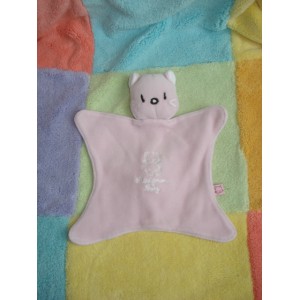CHEVIGNON BABY CB DOUDOU CHAT OURS PLAT ROSE