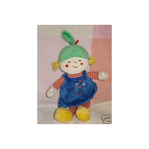 CATIMINI SOS DOUDOU POUPEE FILLE POMME BLEU