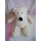 OKAIDI OBAIBI DOUDOU PELUCHE OURS POLAIRE BOUCLETTE BLANC