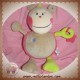 AUCHAN DOUDOU COCCINELLE REINE ROSE BEIGE VERT ETOILE SOS