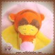 DISNEY DOUDOU TIGROU PLAT LOSANGE JAUNE ORANGE BLEU NICOTOY