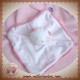 SUCRE D'ORGE SOS DOUDOU OURS ROSE PLAT FLEUR OEIL