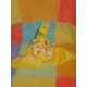 M DOUDOU GIRAFE DRAGON JAUNE MOUCHOIR DESSIN ANNEAU DENTITION