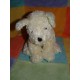 LE MEURICE RAYNAUD DOUDOU CHIEN ECRU VERT