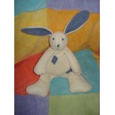 BABYSUN SOS DOUDOU LAPIN ECRU BLEU BABY SUN