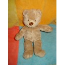 GRAIN DE BLE SOS DOUDOU PELUCHE OURS BEIGE ZANNIER