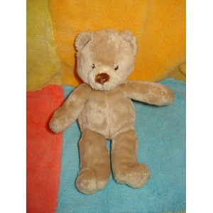 GRAIN DE BLE SOS DOUDOU PELUCHE OURS BEIGE ZANNIER