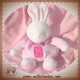 KLORANE SOS DOUDOU PELUCHE LAPIN BOULE ROSE CLAIR