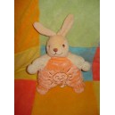 FANTASY TOYS DOUDOU LAPIN CORPS QUASI PLAT ORANGE SAUMON