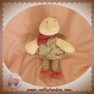 MOULIN ROTY DOUDOU CANARD EDOUARD ECRU VESTE LIN HOCHET SOS