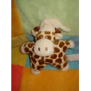 TIAMO TI AMO DOUDOU GIRAFE TACHETE MARRON HOCHET