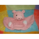 ARTIMPORT SOS DOUDOU PELUCHE COCHON ROSE PLAT