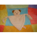 FAMILI SOS DOUDOU OURS PLAT TRIANGLE CLAIR BEIGE