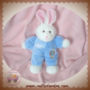 GIPSY DOUDOU LAPIN BLANC BLEU HOCHET SOS