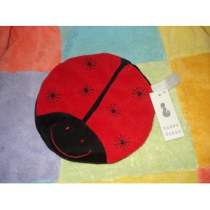 HAPPY HORSE SOS DOUDOU COCCINELLE PLAT ROUGE NOIRE 9