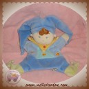 NICOTOY SOS DOUDOU LUTIN POUPEE GARCON MARIONNETTE BLEU ETOILE JAUNE 