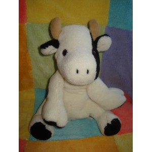 NOUKIE'S SOS DOUDOU VACHE BLANCHE ET NOIR