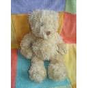 GUND SOS DOUDOU OURS BOUCLETTE BEIGE CLAIR TRUFFE MARRON 