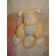 JOLLYBABY DOUDOU PELUCHE CHIEN MUSICAL BLEU RAYE