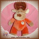 VETIR DOUDOU CERF BEIGE ORANGE NICOTOY