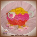 BABYSUN DOUDOU SOURIS OURS ECRU PLAT ROSE DENTITION SOS