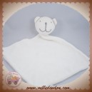 COCOON DOUDOU OURS PLAT LOSANGE BLANC SOS