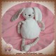 TOUT COMPTE FAIT SOS DOUDOU LAPIN BLANC RAYE BEIGE 27AAZIGOT