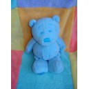 LGRI SOS DOUDOU PELUCHE OURS BLEU BILLES